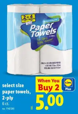 Lidl Paper Towels offer