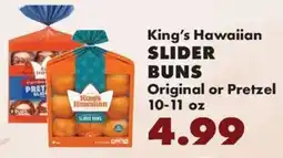 Sullivan's Foods King's Hawaiian slider buns offer