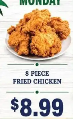Sullivan's Foods 8 piece fried chicken offer