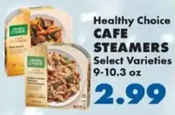 Sullivan's Foods Healthy Choice Cafe Steamers offer
