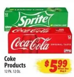 Food Giant Coke Products offer