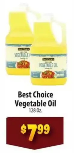 Food Giant Best Choice Vegetable Oil offer