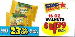 Ollie's Starsnacks Walnuts offer