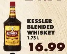 Sullivan's Foods Kessler blended whiskey offer