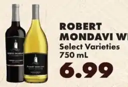 Sullivan's Foods Robert Mondavi Wine offer