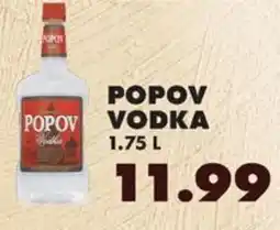 Sullivan's Foods Popov Vodka offer