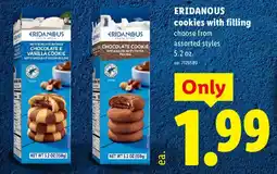 Lidl Eridanous cookies with filling offer