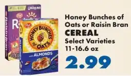 Sullivan's Foods Post honey bunches of oats cereal offer