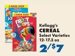 Sullivan's Foods Kellogg's cereal offer