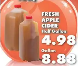 Sullivan's Foods Fresh Apple Cider offer