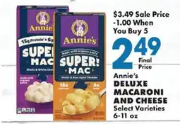 Sullivan's Foods Annie's deluxe macaroni and cheese offer