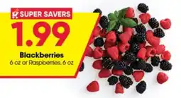 Ruler Foods Super Savers Blackberries offer