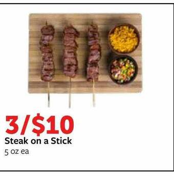 Fareway Steak On A Stick offer