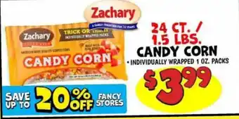 Zachary candy corn