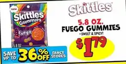 Ollie's Skittles Fuego Gummies offer