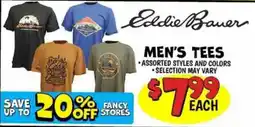 Ollie's Eddie Bauer men's tees offer
