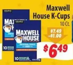 Food Giant Maxwell House K-Cups offer