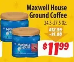 Food Giant Maxwell House Ground Coffee offer