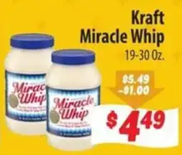 Food Giant Kraft miracle whip offer
