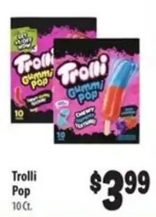 Food Giant Trolli Pop offer
