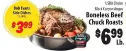 Food Giant Bob Evans Side Dishes offer