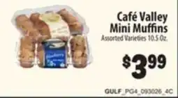 Food Giant Cafe Valley Mini Muffins offer