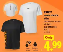 Lidl Crivit men's athletic shirt offer