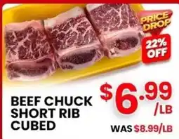 Seafood City Beef Chuck Short Rib Cubed offer