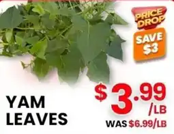 Seafood City Yam Leaves offer