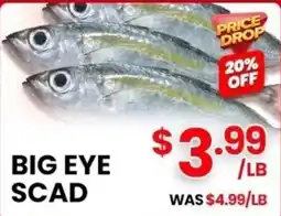 Seafood City Big Eye Scad offer