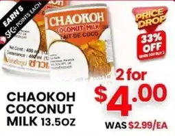 Seafood City Chaokoh Coconut Milk offer