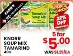 Seafood City Knorr soup mix tamarind offer