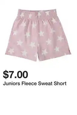 Five Below Juniors Fleece Sweat Short offer