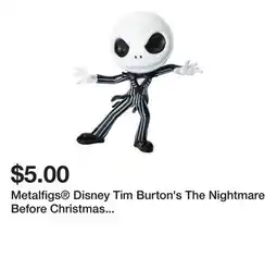 Five Below Metalfigs Disney Tim Burton's The Nightmare Before Christmas Die-Cast Toy offer