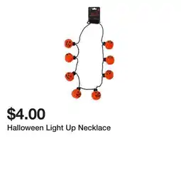 Five Below Halloween Light Up Necklace offer