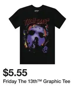 Five Below Friday The 13th Graphic Tee offer