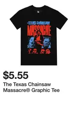 Five Below The Texas Chainsaw Massacre Graphic Tee offer