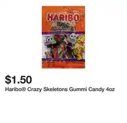 Five Below Haribo Crazy Skeletons Gummi Candy 4oz offer