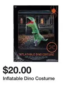 Five Below Inflatable Dino Costume offer