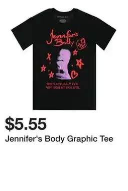 Five Below Jennifer's Body Graphic Tee offer