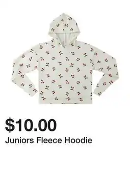 Five Below Juniors Fleece Hoodie offer