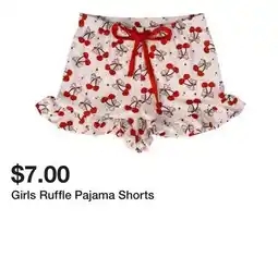 Five Below Girls Ruffle Pajama Shorts offer