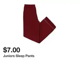 Five Below Juniors Sleep Pants offer