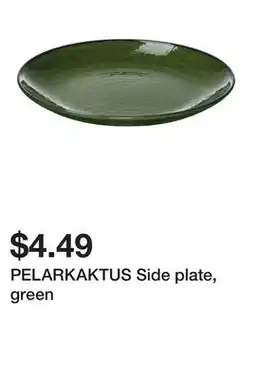 Ikea PELARKAKTUS Side plate, green offer