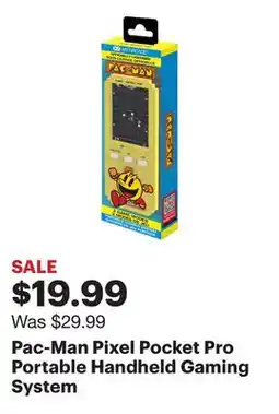 Best Buy Pac-Man Pixel Pocket Pro Portable Handheld Gaming System offer