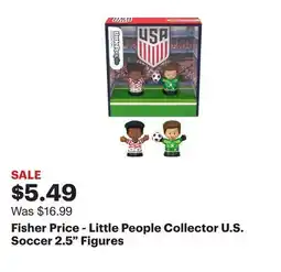 Best Buy Fisher Price - Little People Collector U.S. Soccer 2.5 Figures offer