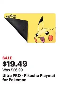 Best Buy Ultra PRO - Pikachu Playmat for Pokémon offer
