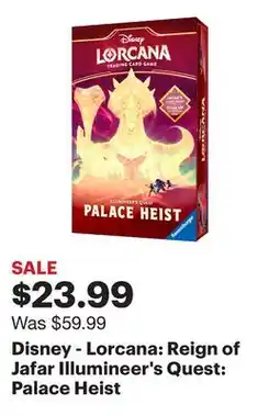 Best Buy Disney - Lorcana: Reign of Jafar Illumineer's Quest: Palace Heist offer