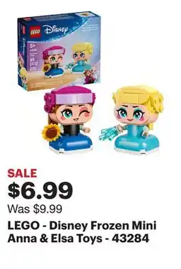 Best Buy LEGO - Disney Frozen Mini Anna & Elsa Toys - 43284 offer