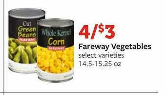 Fareway Fareway Vegetables offer